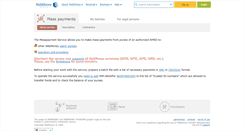 Desktop Screenshot of masspayment.wmtransfer.com